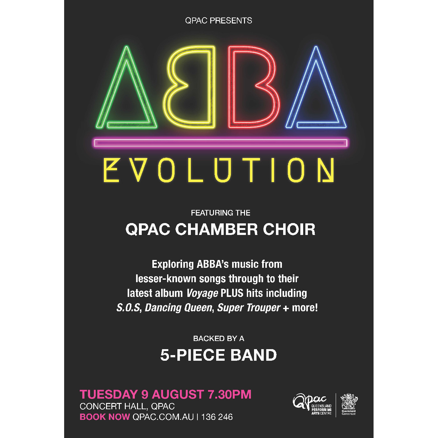 QPAC Chamber Choir - ABBA Evolution, 2022