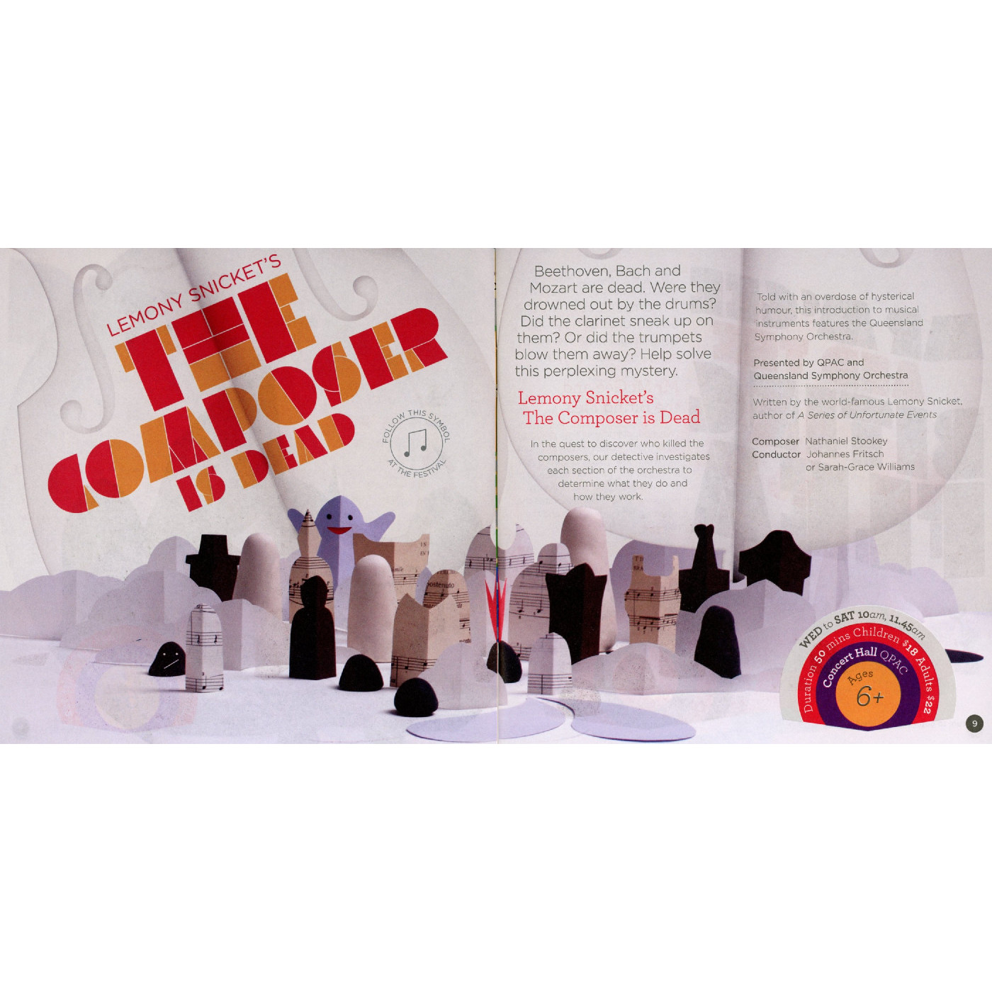 Out of the Box 2010 - Lemony Snicket's The Composer is Dead