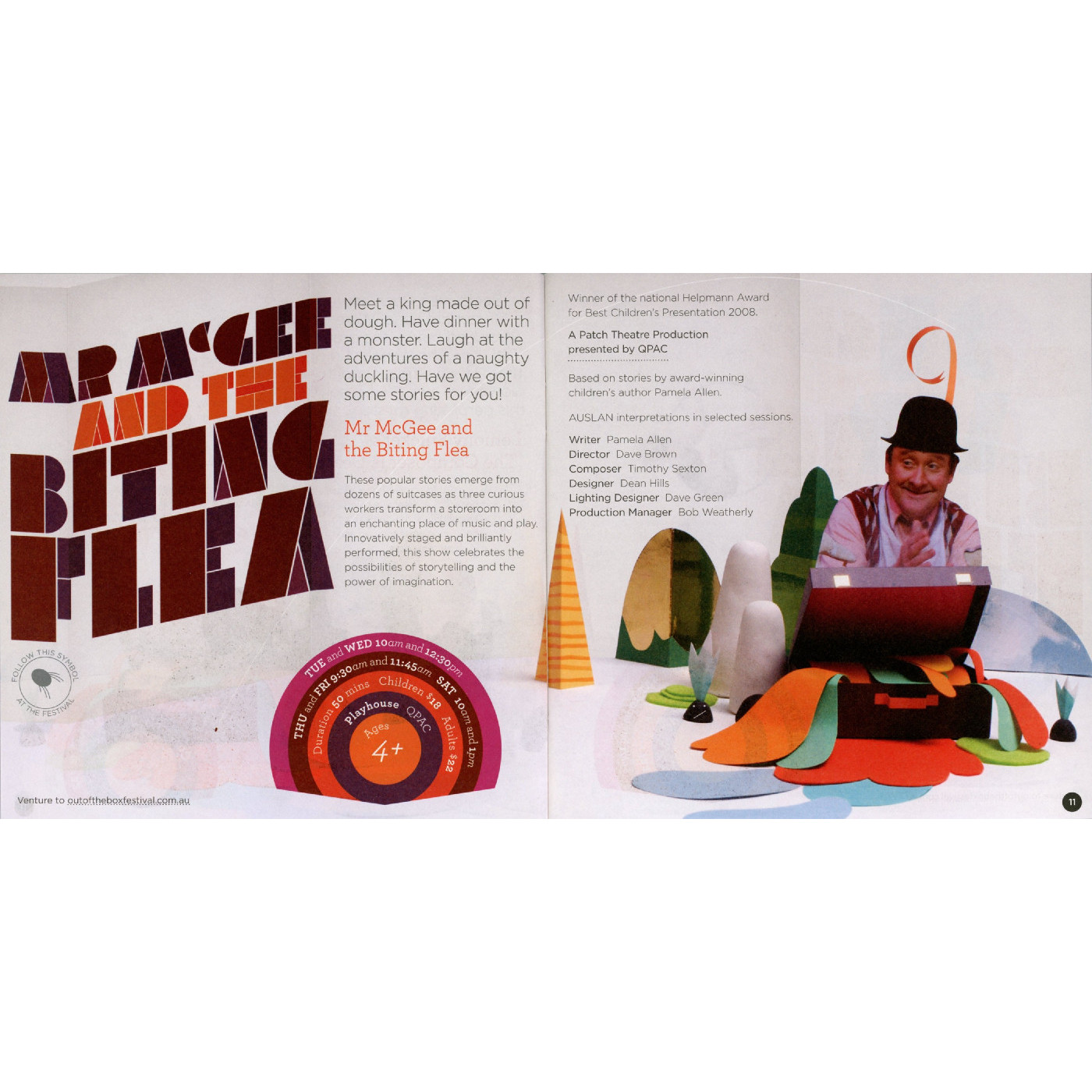 Out of the Box 2010 - Mr McGee and the Biting Flea