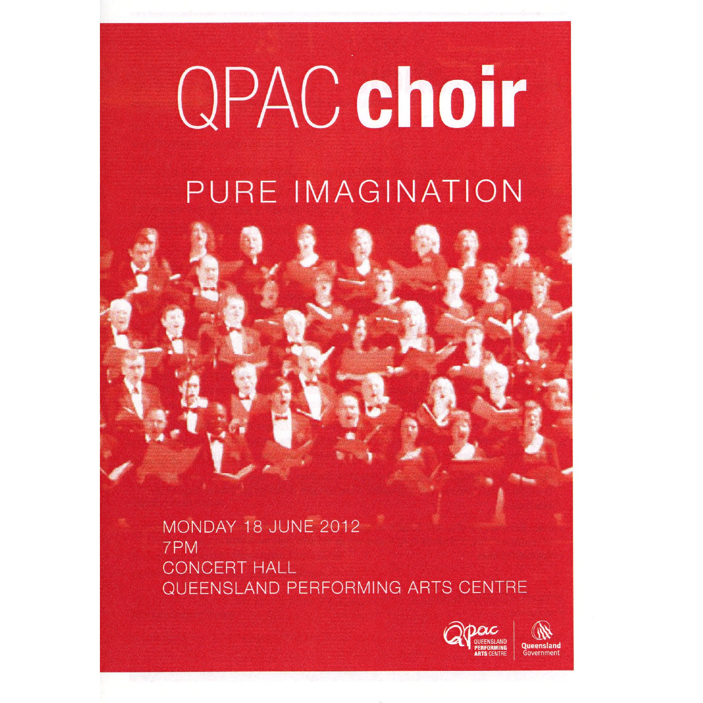 QPAC Choir - Pure Imagination, 2012