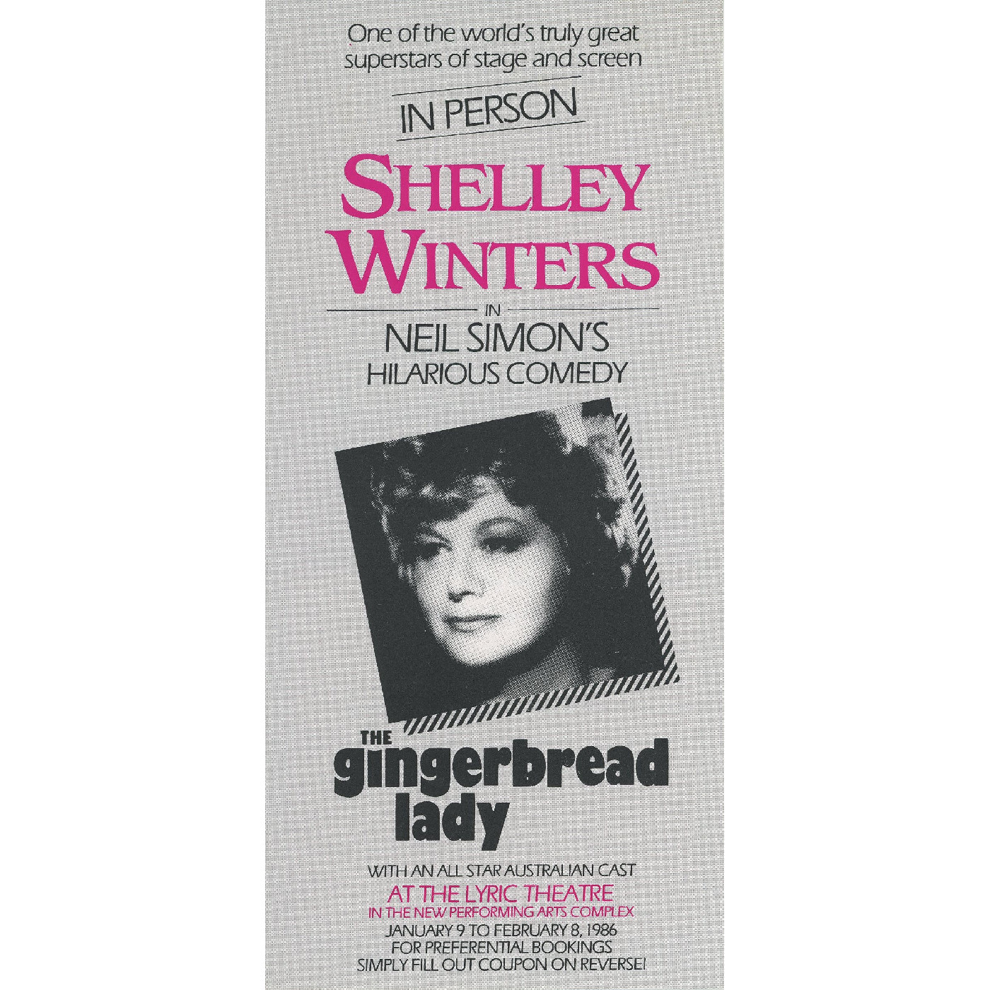 The Gingerbread Lady, 1986