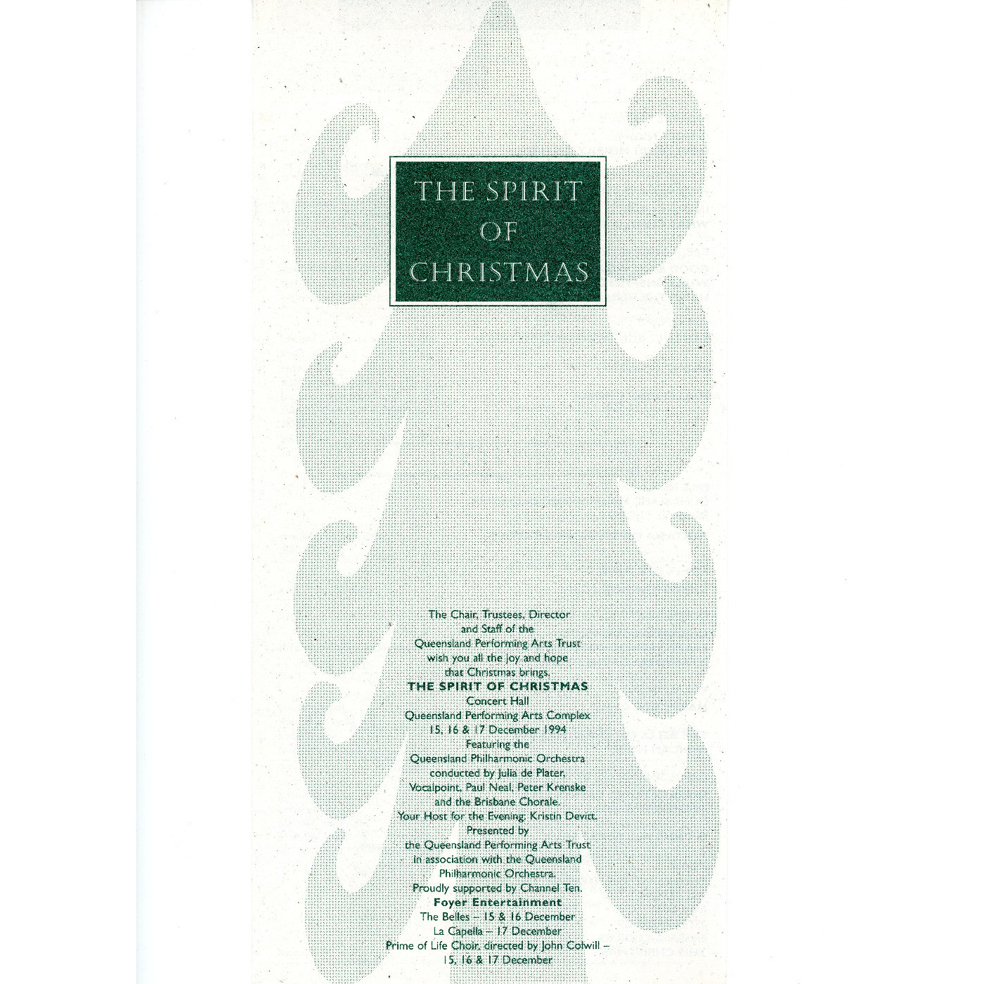 The Spirit of Christmas, 1994
