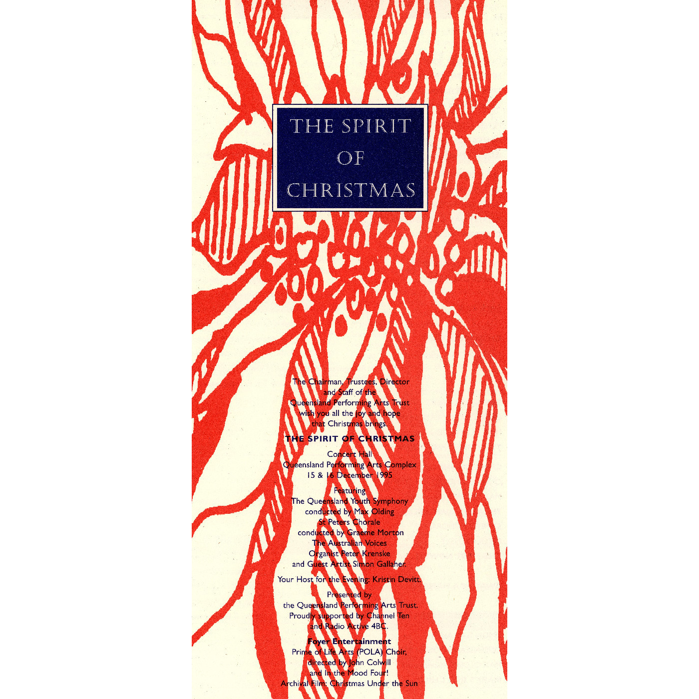 The Spirit of Christmas, 1995