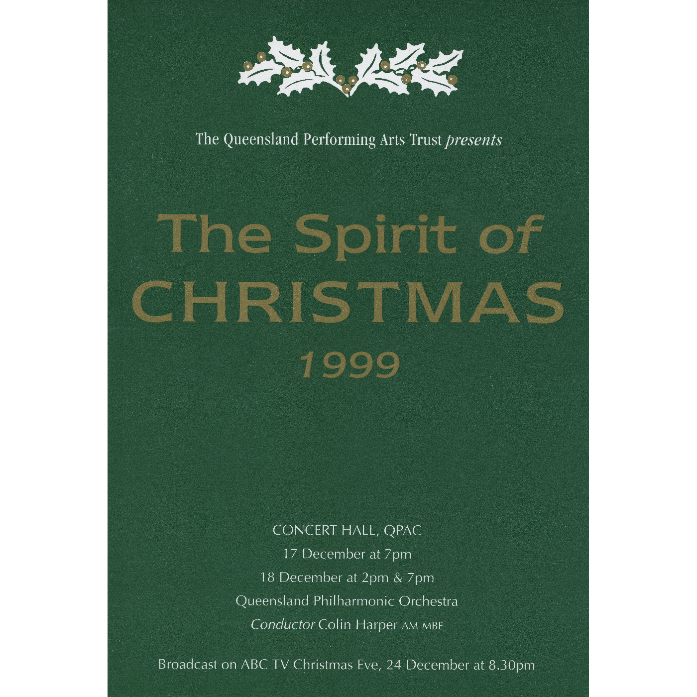 The Spirit of Christmas, 1999