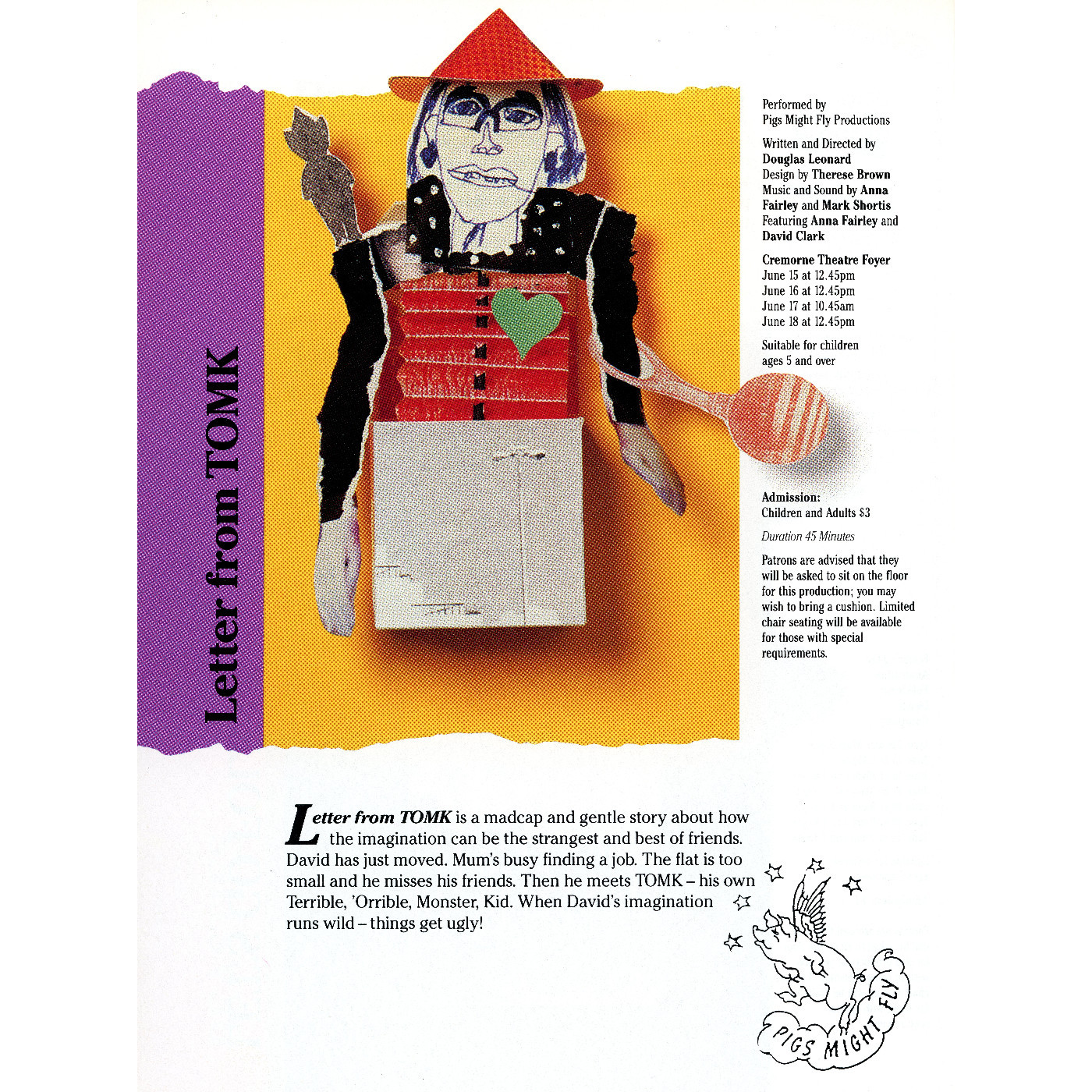 Out of the Box 1992 - Letter from TOMK