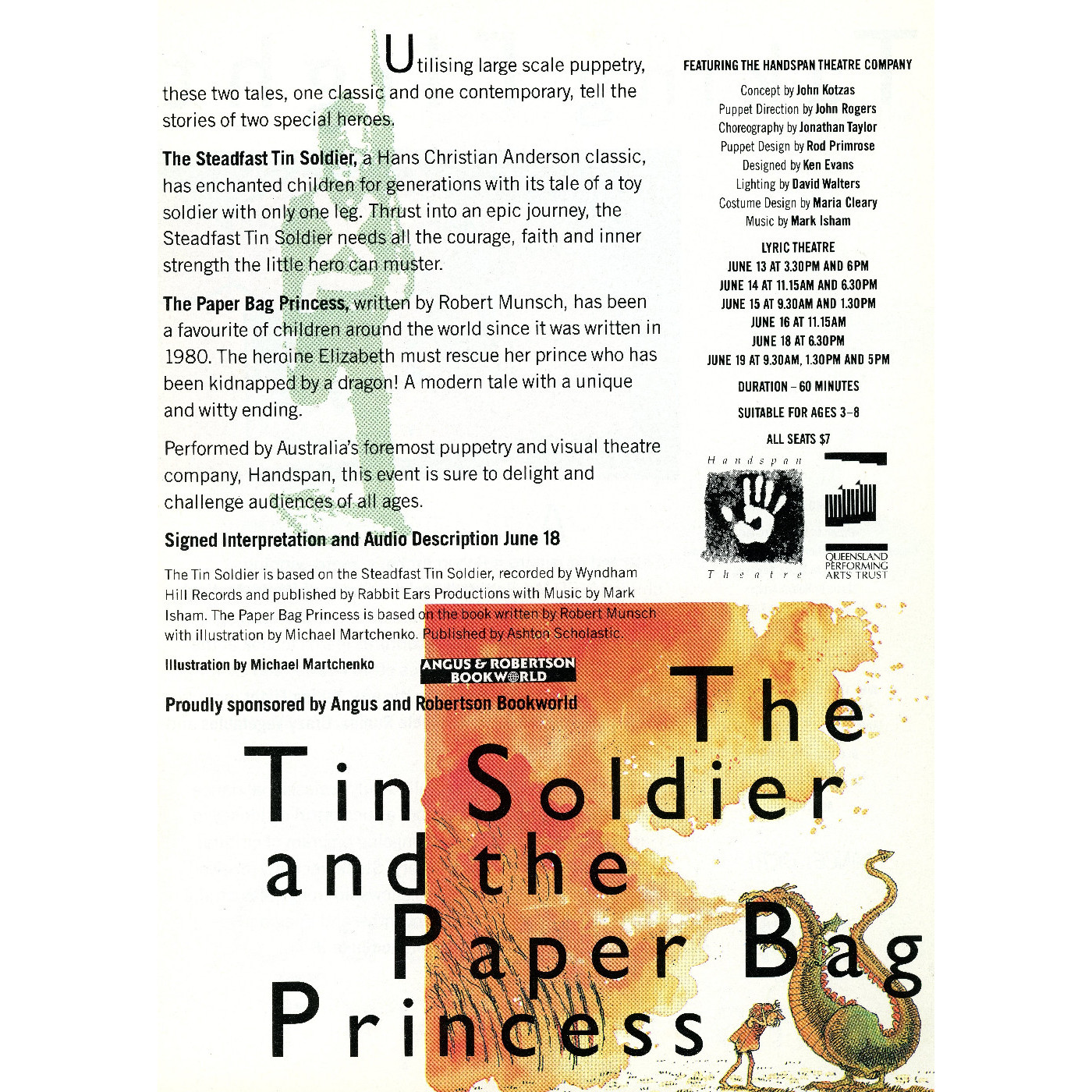 Out of the Box 1994 - The Tin Soldier and the Paper Bag Princess