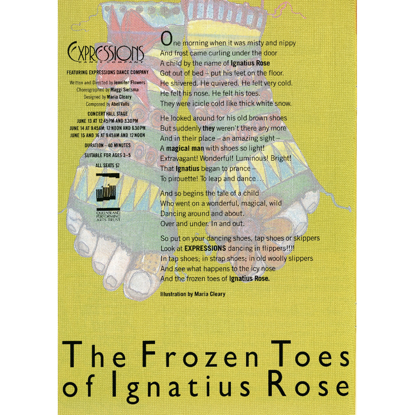 Out of the Box 1994 - The Frozen Toes of Ignatius Rose