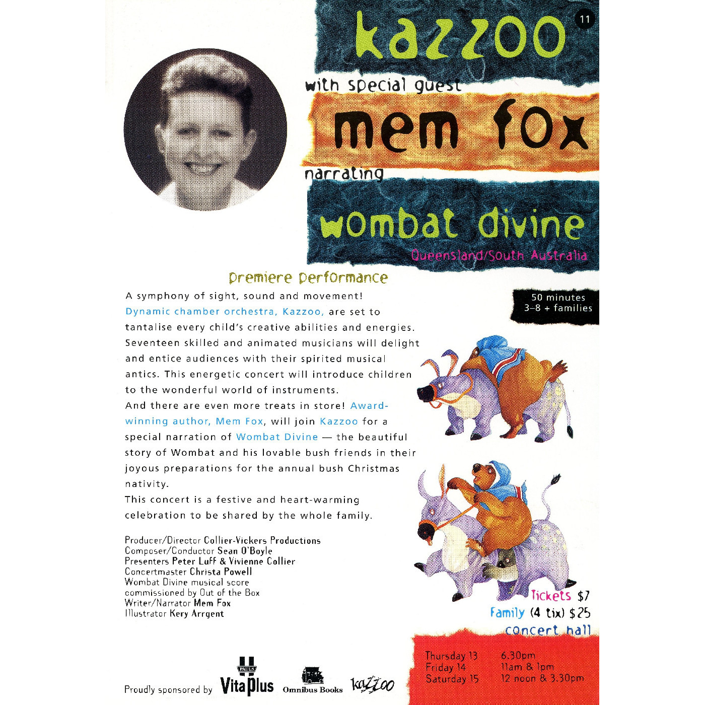 Out of the Box 1996 - Kazzoo with Mem Fox