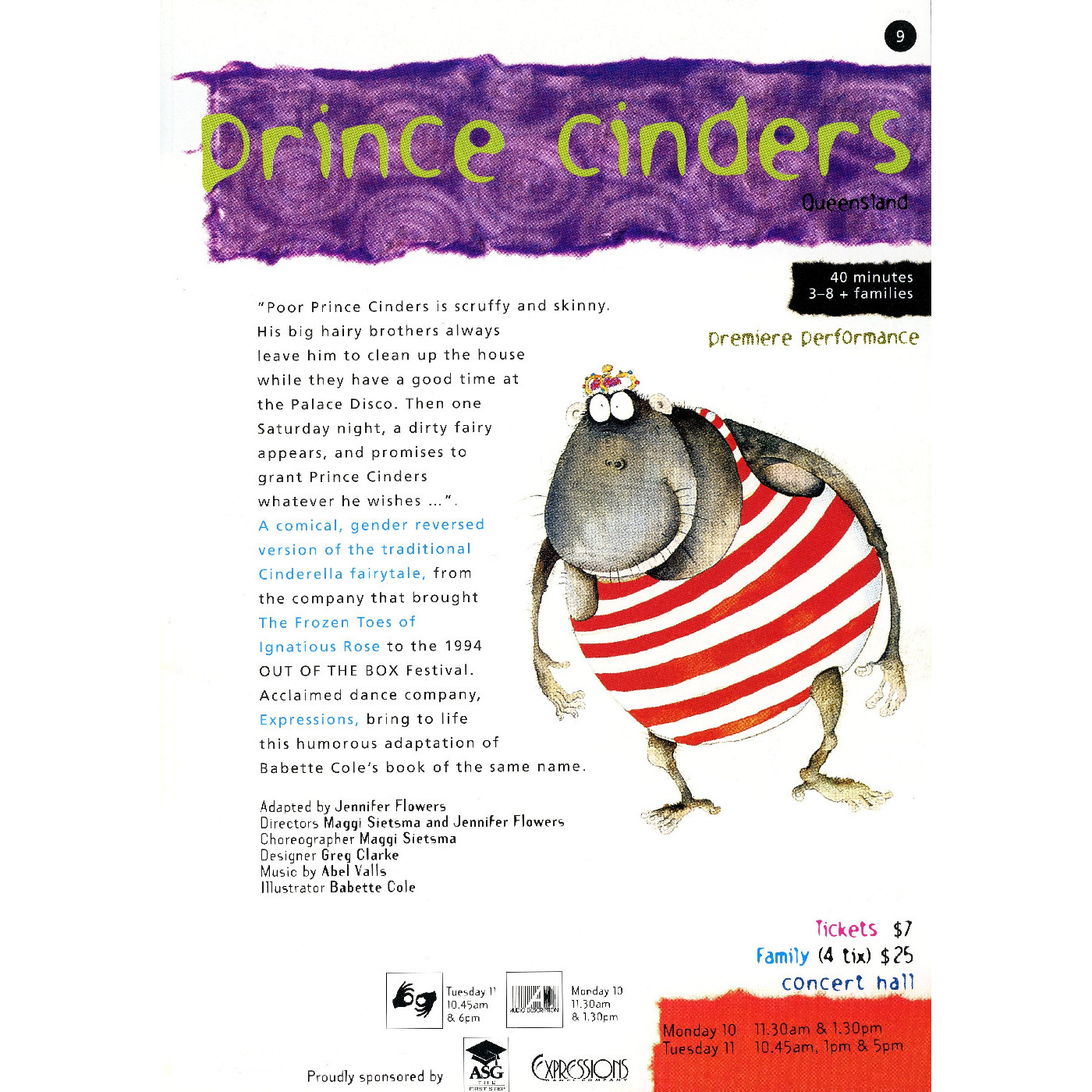 Out of the Box 1996 - Prince Cinders