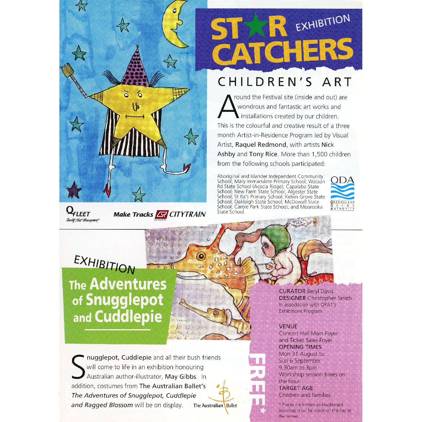 Out of the Box 1998 - Star Catchers Children's Art Exhibition