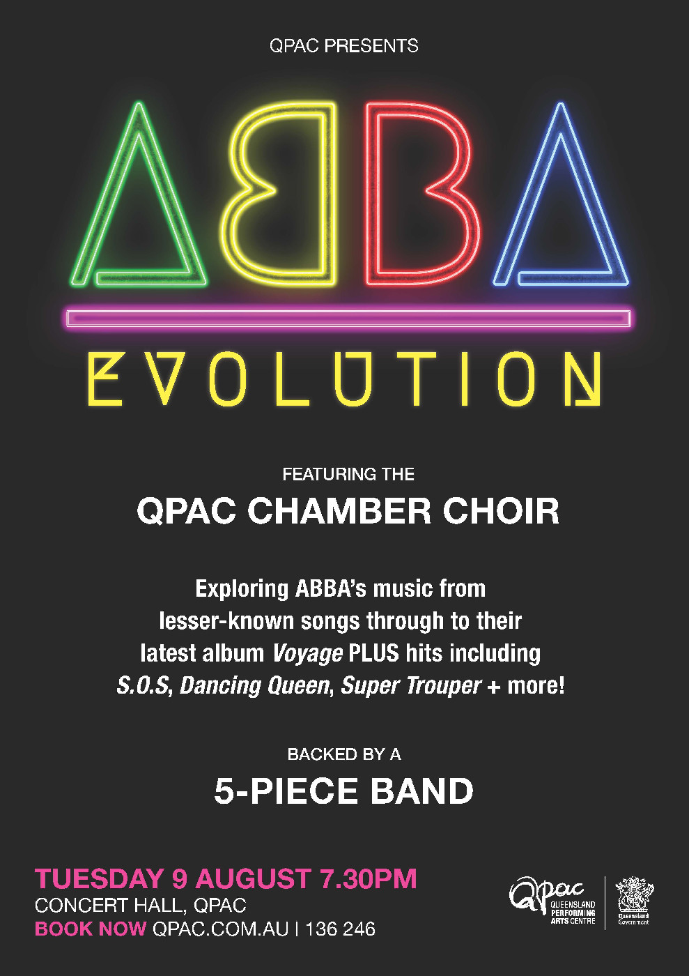 QPAC Chamber Choir - ABBA Evolution, 2022