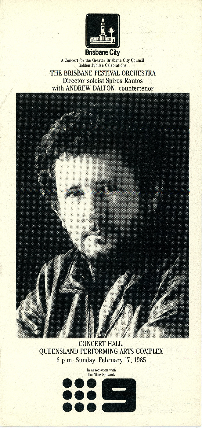 The Brisbane Festival Orchestra, 1985