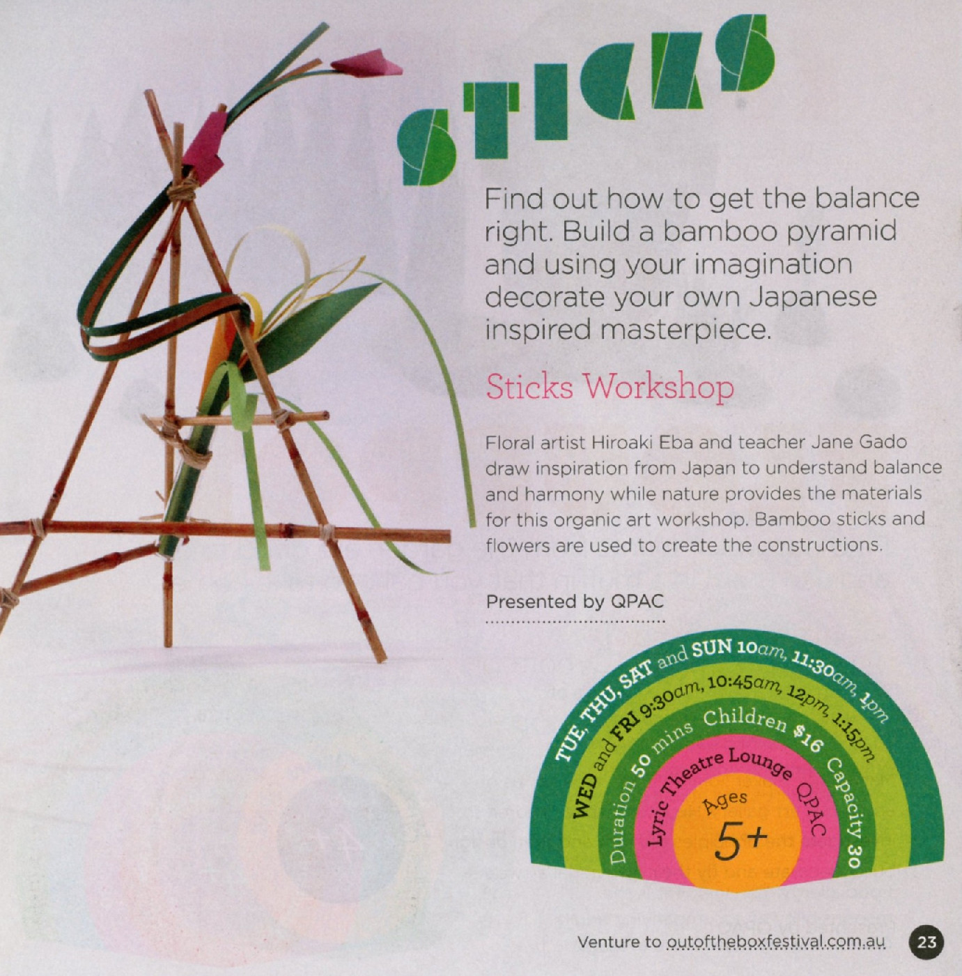 Out of the Box 2010 - Sticks Workshop