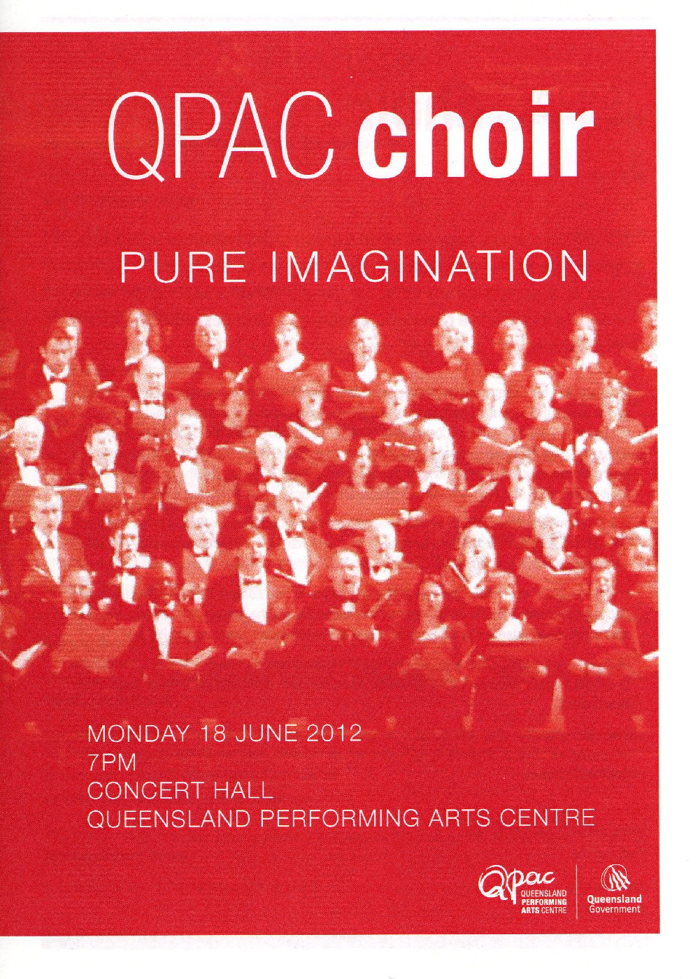 QPAC Choir - Pure Imagination, 2012