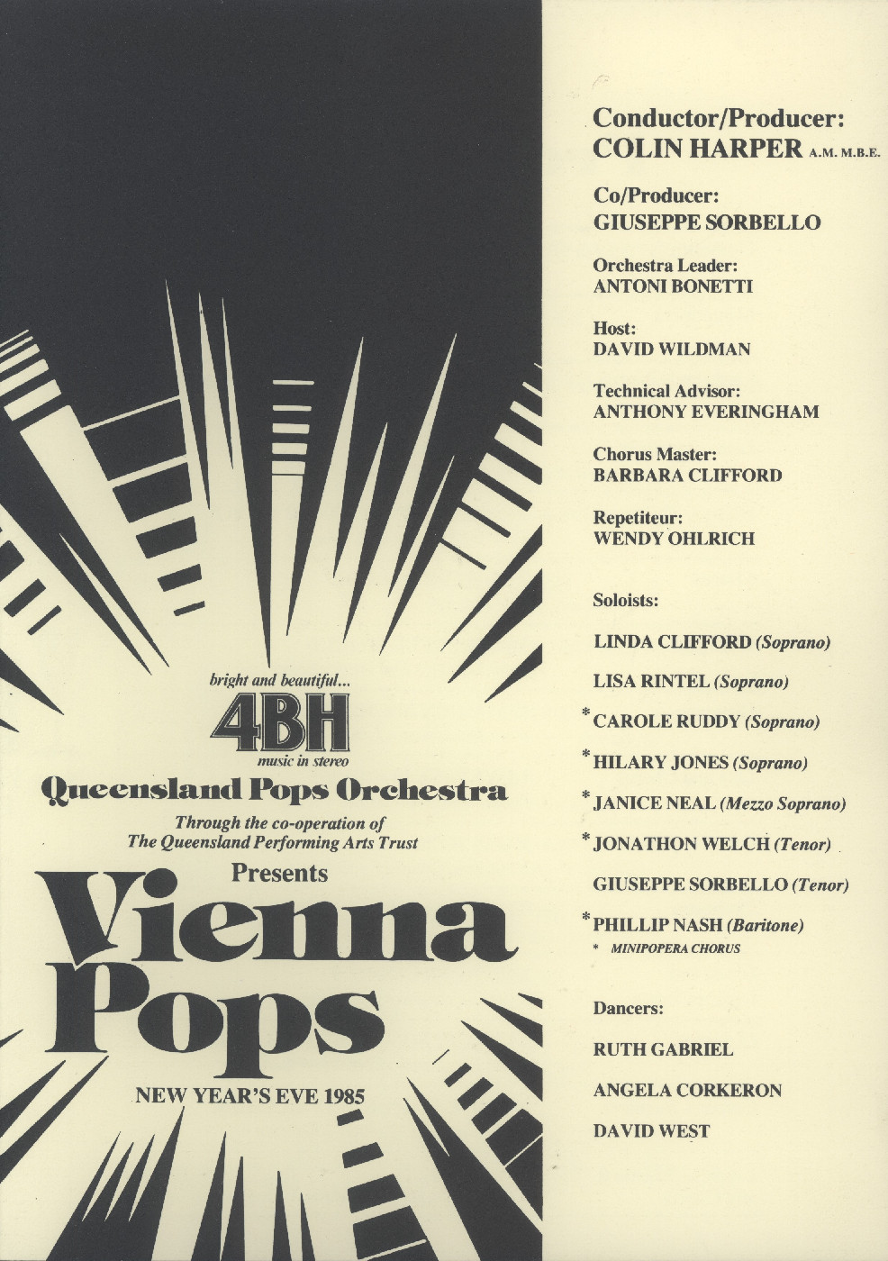 Vienna Pops New Year's Eve, 1985