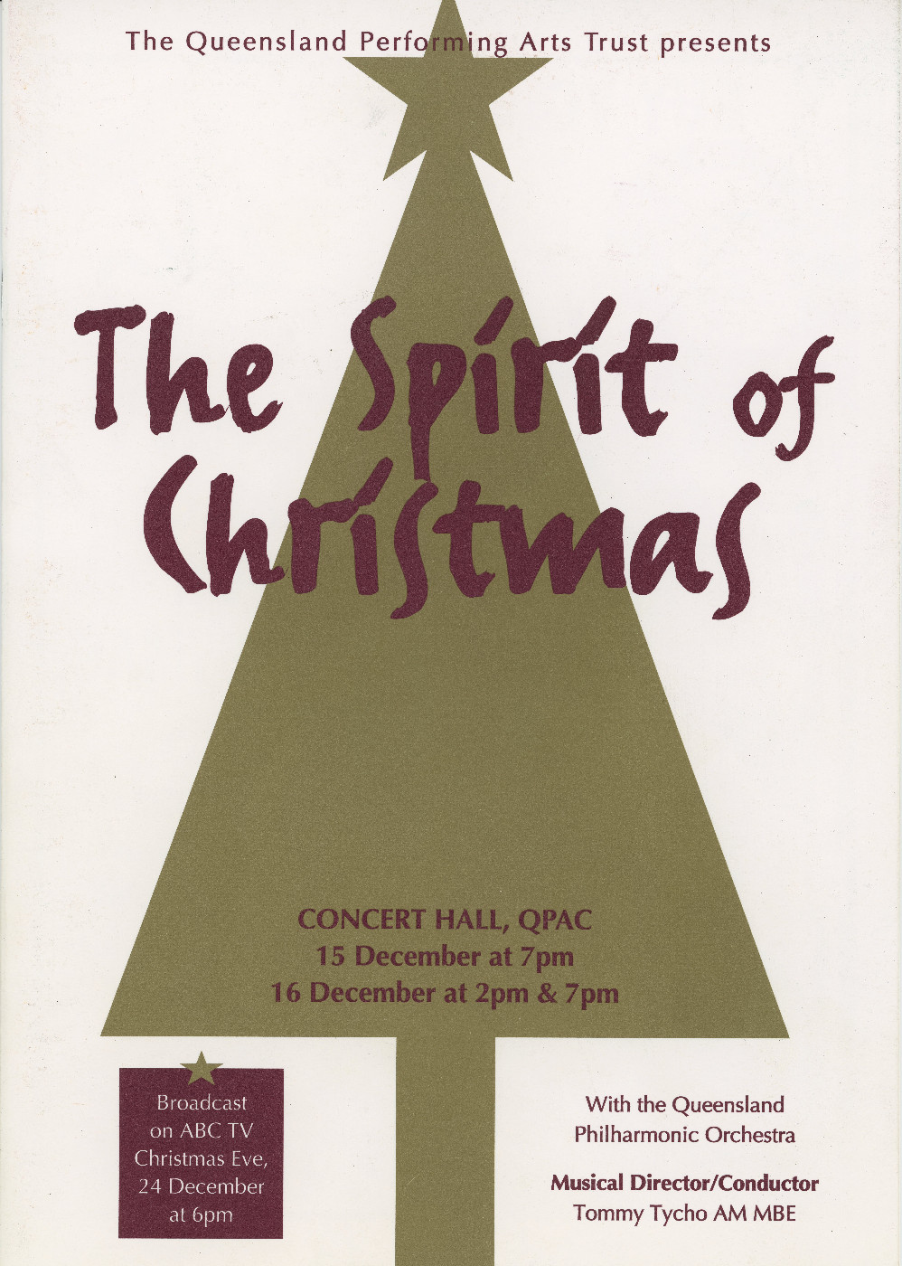 The Spirit of Christmas, 2000