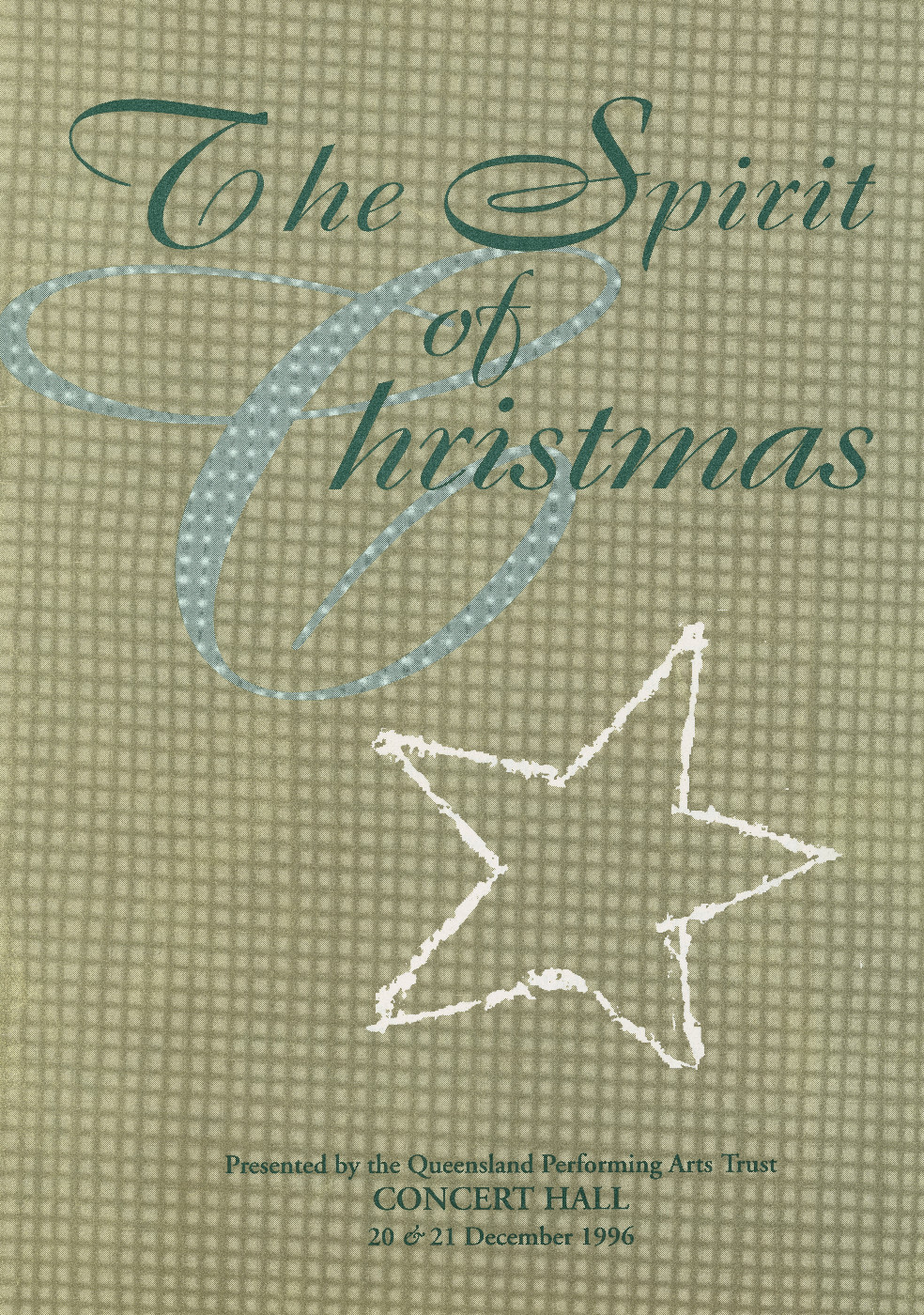 The Spirit  of Christmas, 1996