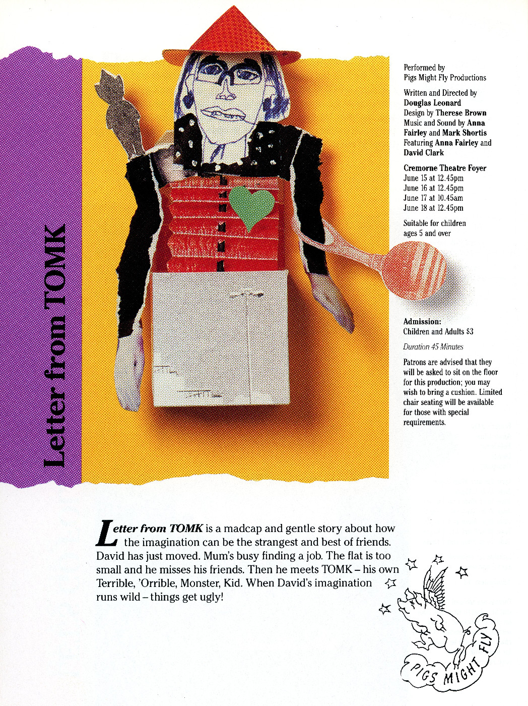 Out of the Box 1992 - Letter from TOMK