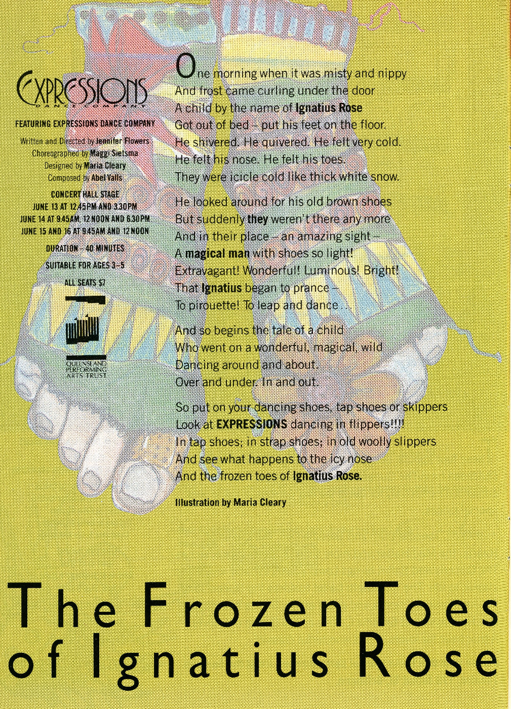 Out of the Box 1994 - The Frozen Toes of Ignatius Rose