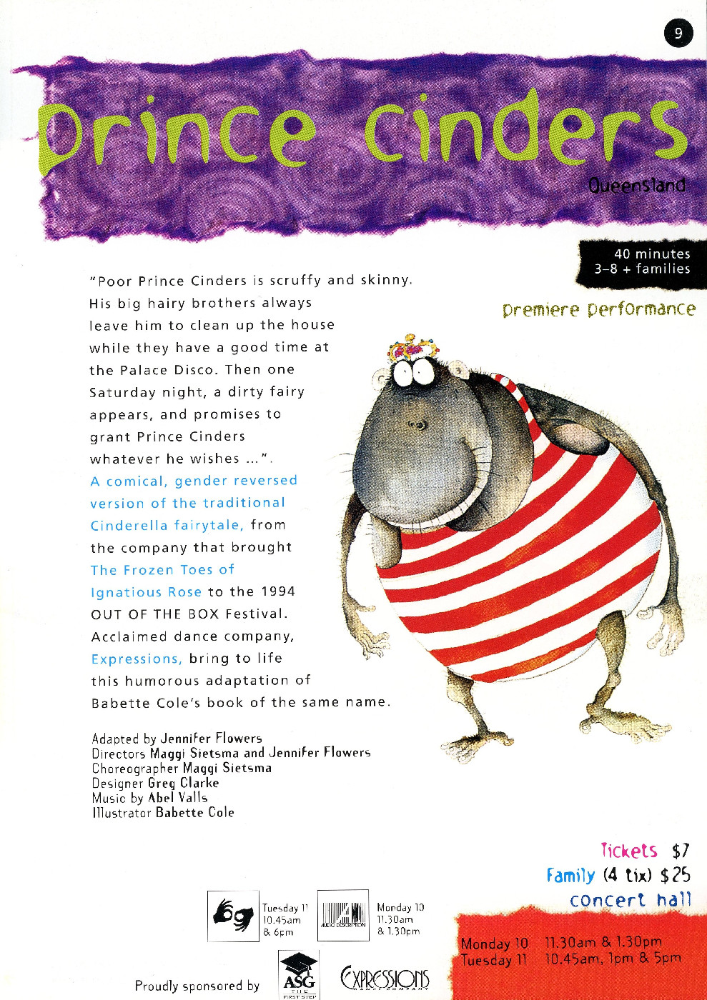 Out of the Box 1996 - Prince Cinders