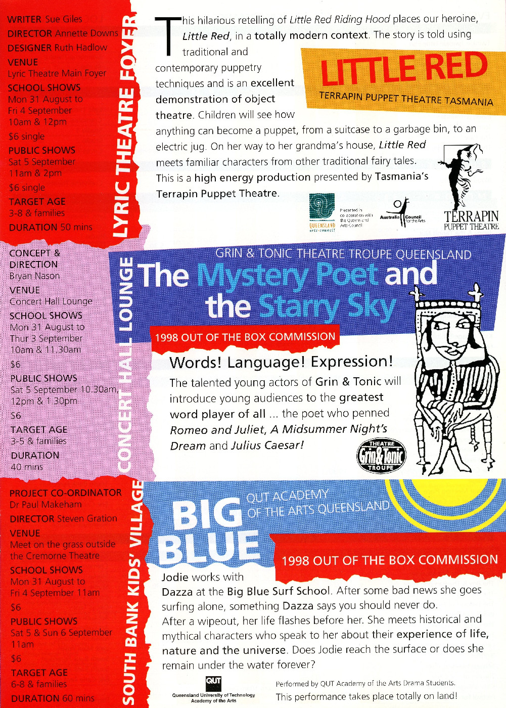 Out of the Box 1998 - The Mystery Poet and the Starry Sky
