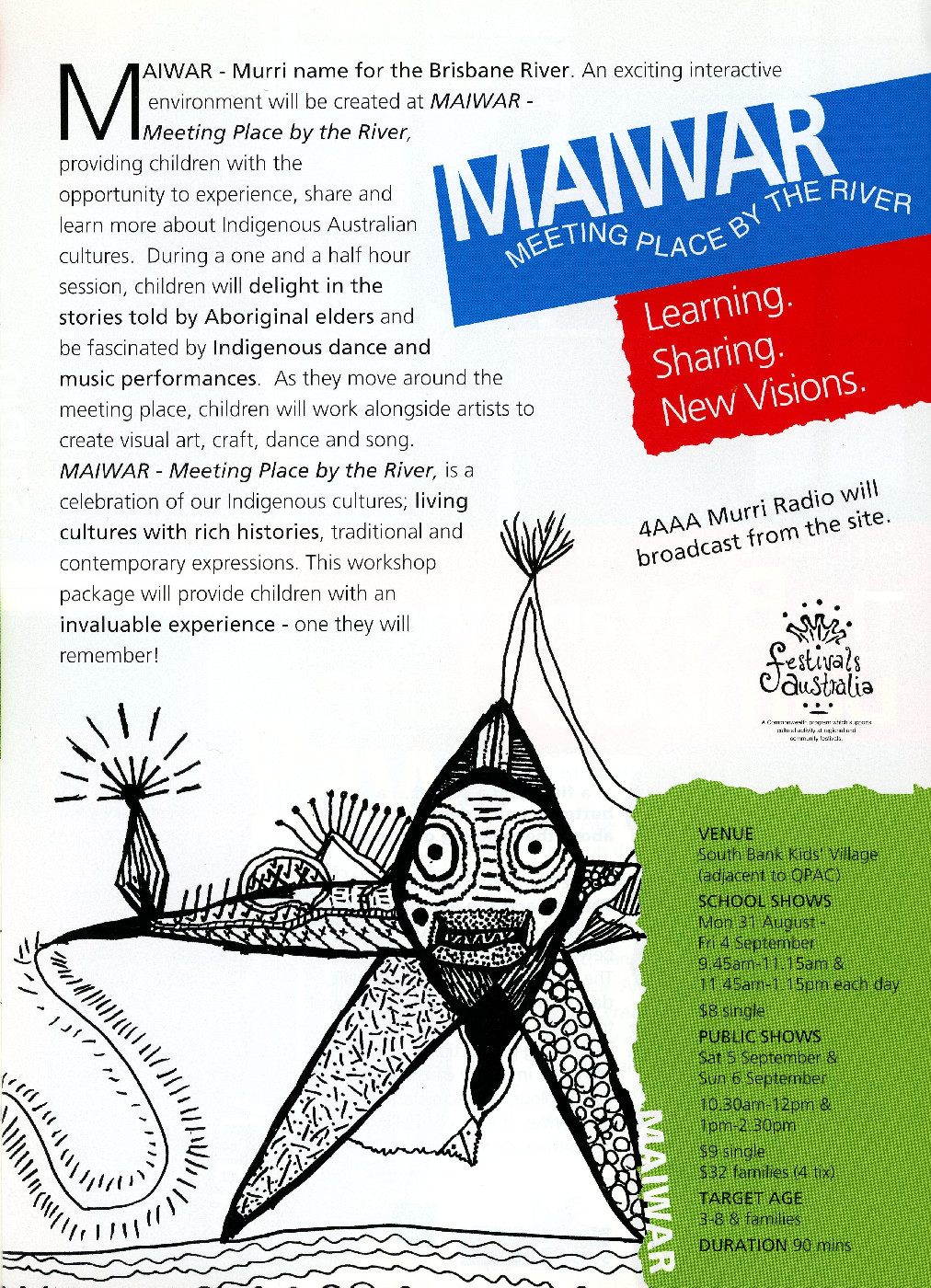 Out of the Box 1998 - Maiwar - Meeting Place by the River