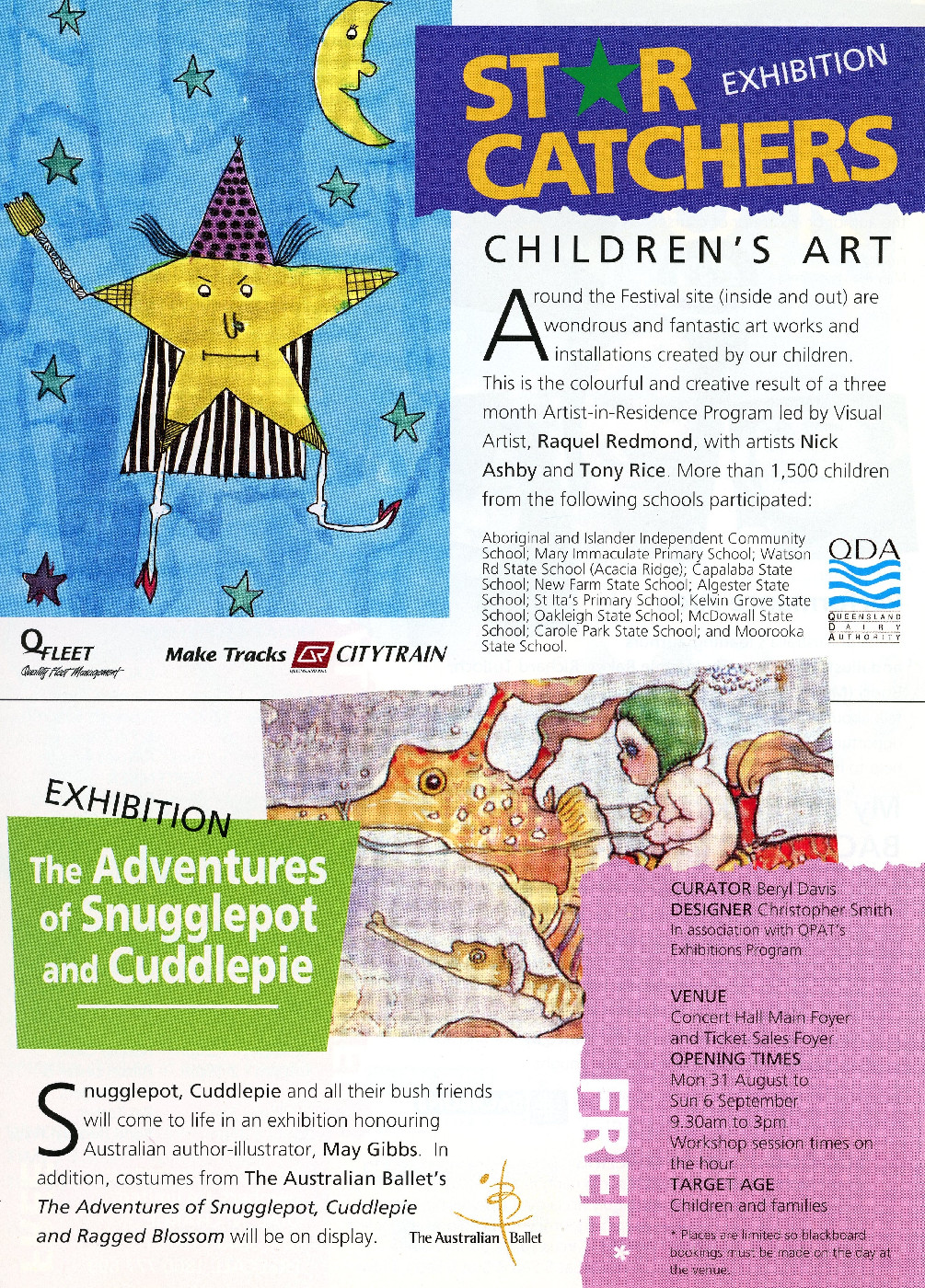 Out of the Box 1998 - Star Catchers Children's Art Exhibition